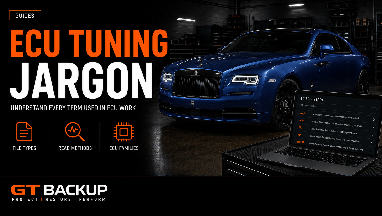 ECU tuning jargon and common engine calibration terms explained