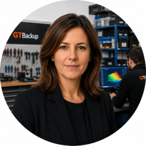 Portrait d’un spécialiste GTBackup en fichiers ECU pour professionnels de l’automobile