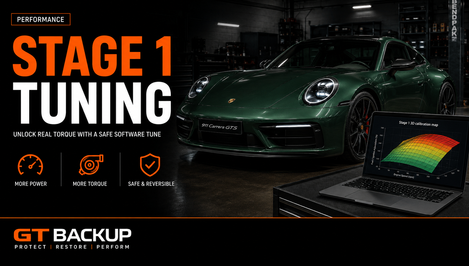 Stage 1 ECU tuning service for improved engine performance