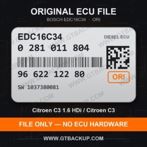 1037380081 ORI File | EDC16C34 0281011804